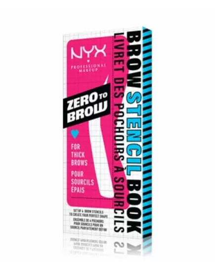 Setzen Nyx Zero To Brow Gestaltung Augenbrauenpuder 4 stk stk, 4 Stück, Bild 2