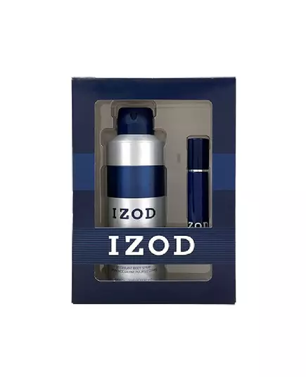 Set Izod: Blue Eau De Toilette For Men 15 ml + Blue Scented Spray For Men, 15 ml