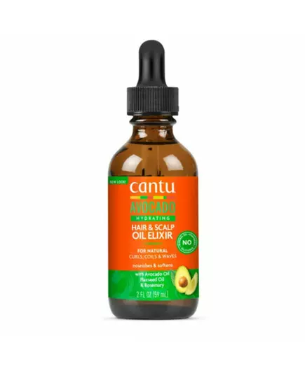 Cantu Biotin-Infused Huile d'arbre à thé Traitement à l'huile pour les cheveux Pour renforcer, 59 ml