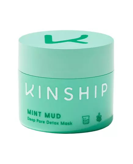 Kinship Mint Mud Deep Pore Detox Balancing Mud Mask For Face, 57 g