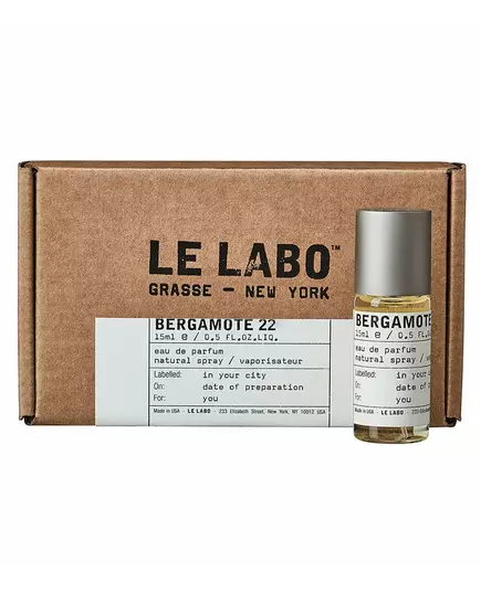 Le Labo Bergamote 22 Eau de Parfum Unisexe, 15 ml, image 2