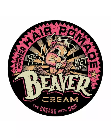 Cock Grease Beaver Cream Keep It Wet Pommade coiffante Finition brillante, 50 g