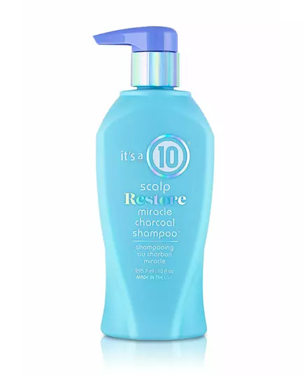 It's a 10 Scalp Restore Miracle Holzkohle Haarshampoo Entfernen Sie überschüssiges Öl und Produktreste, 295,7 ml