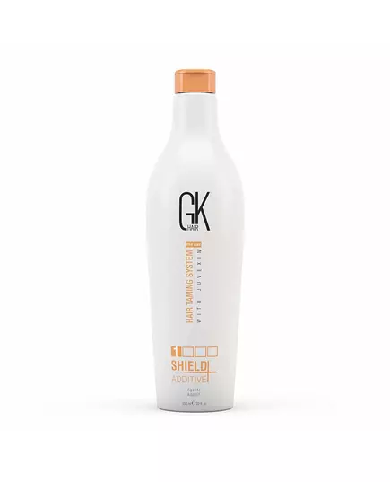 Global Keratin Shield Additive Hair Shampoo & Conditioner 2-In-1 Repairing & Strengthening, 650 ml