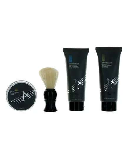 Set Aubusson: Cruiser Eliminates Impurities Cleansing Cream 100 ml + Cruiser Calming After-Shave Balm 100 ml + Cruiser Shaving Soap 60 g + Cruiser Wooden Face Shaving Brush Black, 100 ml, image 2