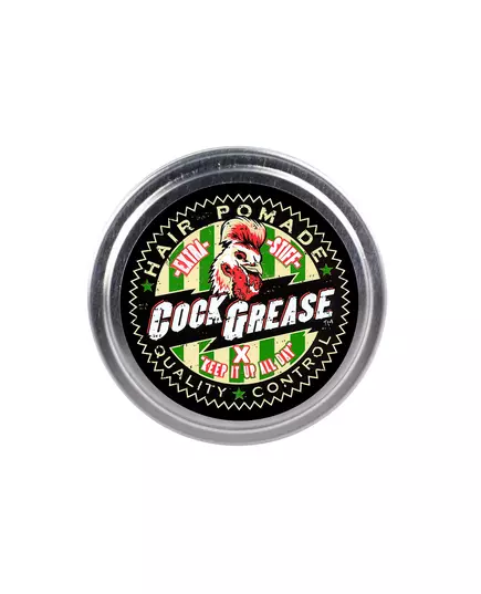 Cock Grease Extra Stiff X Haarstyling-Pomade Glanzfinish Fester Halt, 50 g