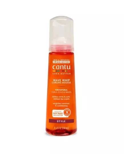 Cantu Shea Butter Wave Whip Curling Mousse, 248 ml