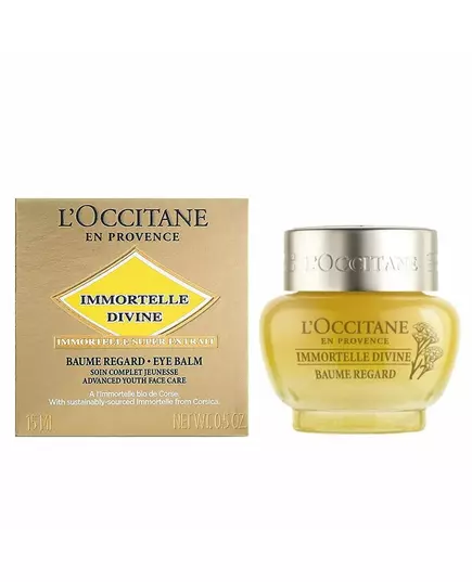 L'Occitane en Provence Immortelle Divine Raffermissement Baume pour les yeux, 15 ml, image 2