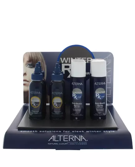 Set Alterna: Winter Rx Hair Spray Treatment Against Hair Static 4 pcs 92 g + Winter Rx Hair Oil Treatment Against Hair Static, 4 pièces