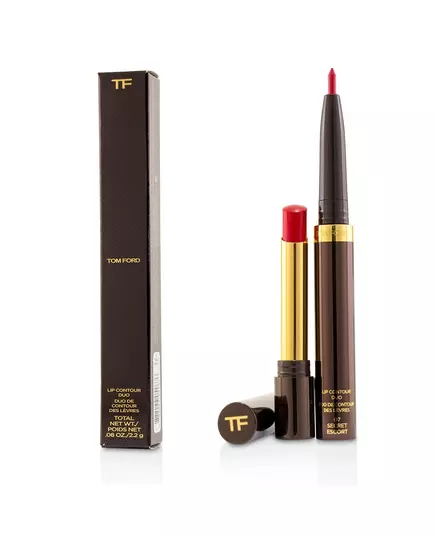 Tom Ford Tom Ford Double terminaison Crayon à lèvres 07 Escorte secrète, 2,2 g
