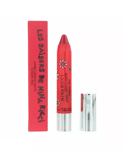 Nina Ricci Jumbo Lipstick Matte Matt Creme-Lippenstift Totemisches Rot, 2,5 g