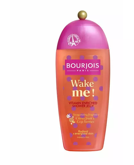 Bourjois Wake Me! Agrume Énergisant Gel douche Pour tous types de peau, 250 ml, image 2