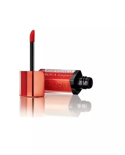 Bourjois Rouge Edition Aqua Laque Liquid Lipstick 06 Feeling Reddy, 7.7 ml