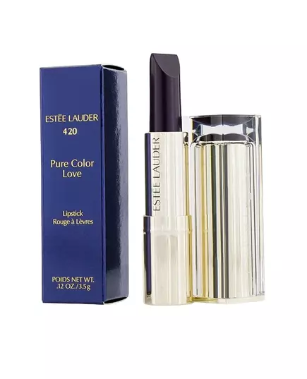 Estee Lauder Pure Color Love Natural Oils Long-Lasting Cream Lipstick 420 Up Beet, 3.5 g
