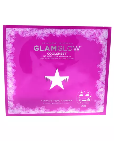 GlamGlow No-Drip Hydrating Sheet Mask For Face g