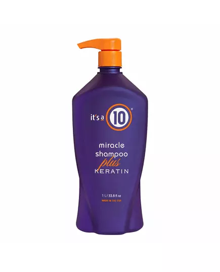 It's a 10 Miracle Shampoo Plus Keratin Hair Shampoo Hydrate & Protect, 1000 ml