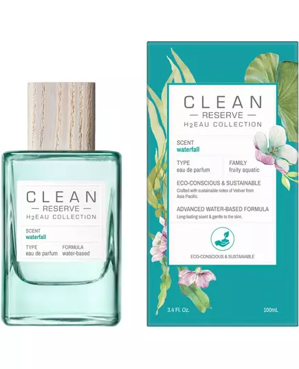 Clean H2Eau Waterfall Eau De Parfum Unisex, 100 ml