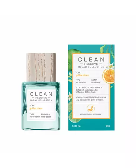 Clean H2Eau Golden Citrus Eau De Parfum Unisex, 30 ml, image 2