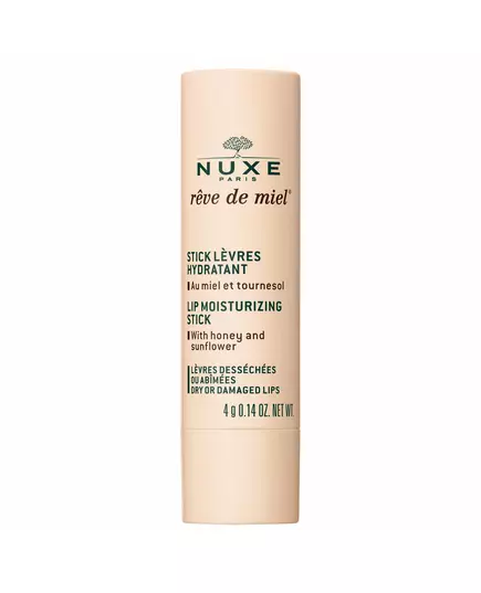 Nuxe Reve de Miel Végan Hydratant Baume à lèvres, 4 g