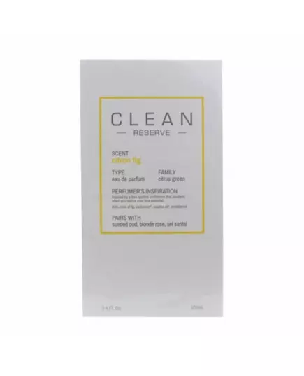 Clean Reserve - Citron Fig Eau De Parfum Unisex, 100 ml, image 3