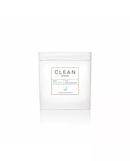 Clean Space Warm Cotton Duftkerze, 227 g