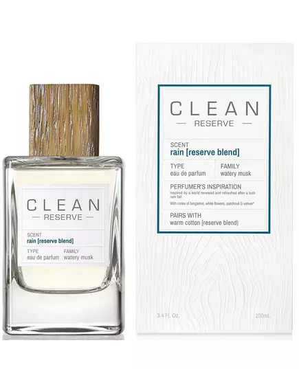 Clean Rain [Reserve Blend] Eau De Parfum For Women, 100 ml