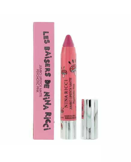 Nina Ricci Jumbo Lipstick Matte Matt Creme-Lippenstift Psychotisches Pink, 2,5 g