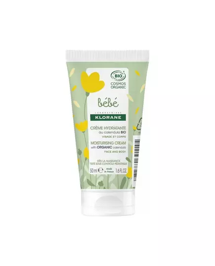 Klorane Baby Ringelblume Feuchtigkeitsspendend Sahne Für Gesicht & Körper, 50 ml