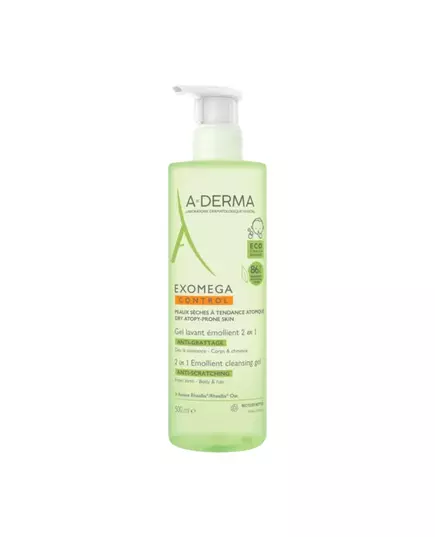A-Derma EXOMEGA CONTROL 2in1 emollient gel, 500 ml