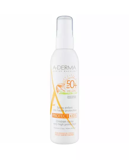 A-Derma Protect Kids Duftfrei Protecting Sonnenschutzspray SPF 50+, 200 ml