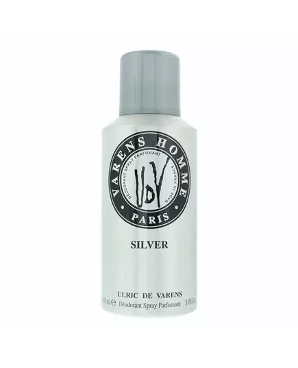 Ulric De Varens UDV Silver Déodorant en spray Pour hommes, 150 ml