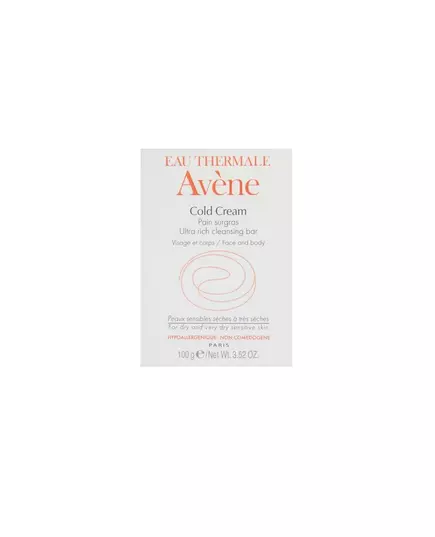 Avène COLD CREAM pan limpiador ultranutritivo 100 gr, 100 g