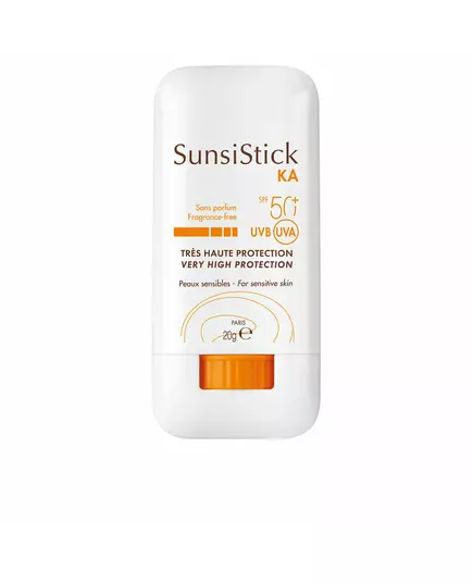 Avene SunsiStick KA Étanche Bâton de protection solaire SPF50, 20 g