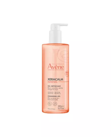 Avene XeraCalm Nutrition Gel nettoyant, 500 ml