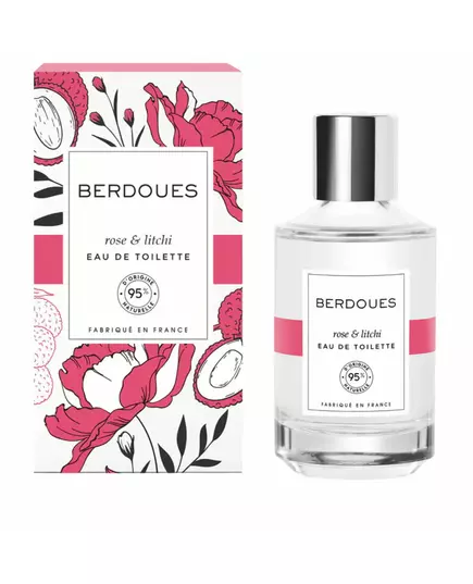 Parfums Berdoues Rose & Litchi Eau de Toilette Pour les femmes, 100 ml, image 3