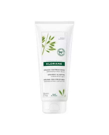 Klorane Oat Milk Hafer Haarspülung Weicht auf, 200 ml