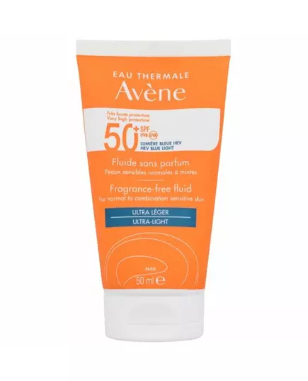 Sun Fragrance-Free Fluid Ultra-Light SPF50+ (sensitive normal and combination skin), 50 ml