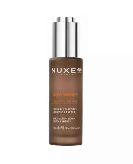 Nuxe Men Boost Sérum revitalisant et lissant jour et nuit pour le visage, 30 ml