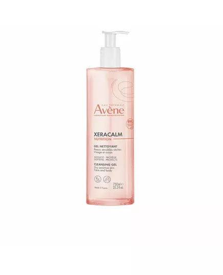Avene XeraCalm Nutrition Nettoyage doux Gel nettoyant Pour le visage et le corps, 750 ml