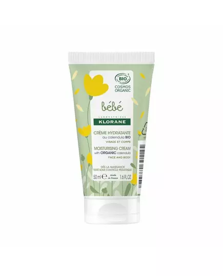 Klorane Baby Ringelblume Feuchtigkeitsspendend Sahne Für Gesicht & Körper, 50 ml, Bild 2