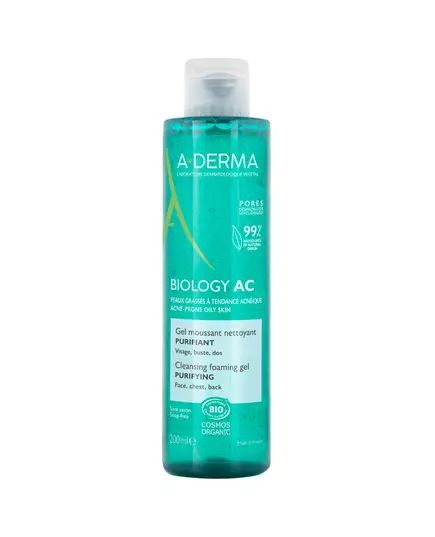 A-Derma Biology AC Nettoyage Eau micellaire Sensible, 200 ml