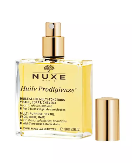 Nuxe Huile Prodigieuse Multi-Purpose Nourrissant Huile corporelle Pour le visage le corps et les cheveux, 100 ml, image 3