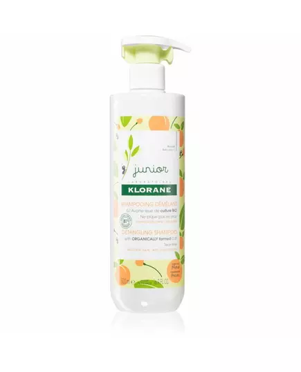 Klorane JUNIOR Shampoing démêlant pêche, 500 ml