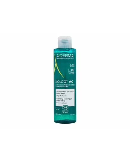 A-Derma Biology AC Cleansing Foaming Gel Cleansing Gel, 200 ml