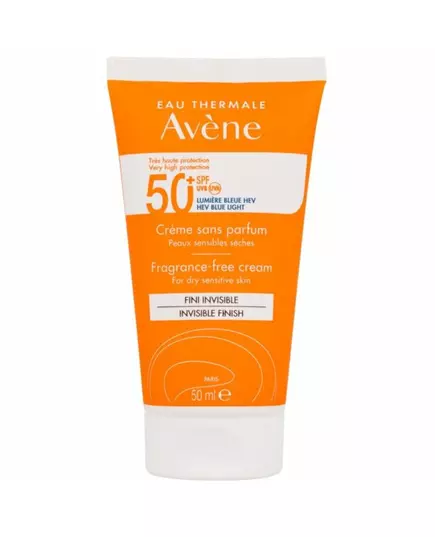Avene Sun Care Haute protection UV Crème Tout le visage SPF 50+, 50 ml