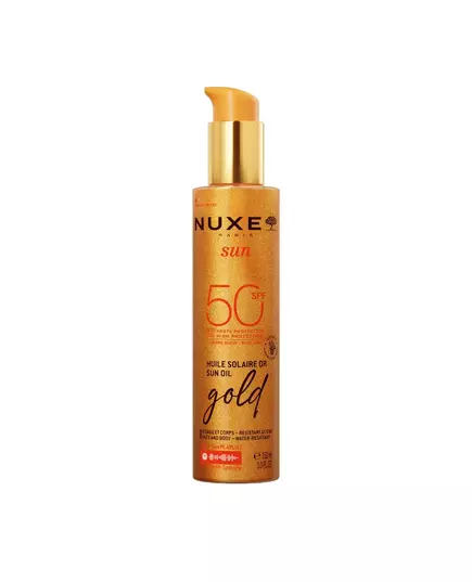 Nuxe Sun Gold Protection UV Huile de bronzage SPF 50, 150 ml
