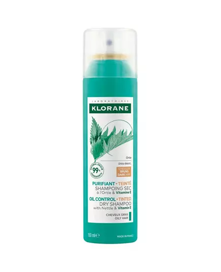 Klorane Nettle Contains Vitamin E Hair Colour Shampoo For Dark Hair, 150 ml