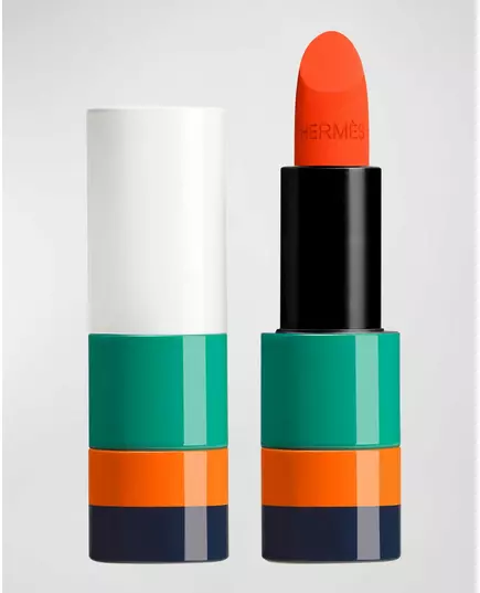 Hermes Paris Mat Rouge à lèvres crème 44 Orange Neon, 3,5 g