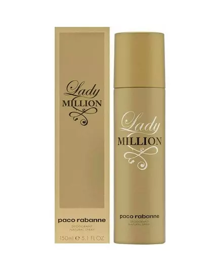 Paco Rabanne Lady Million Floral Deodorant Spray For Women, 150 ml
