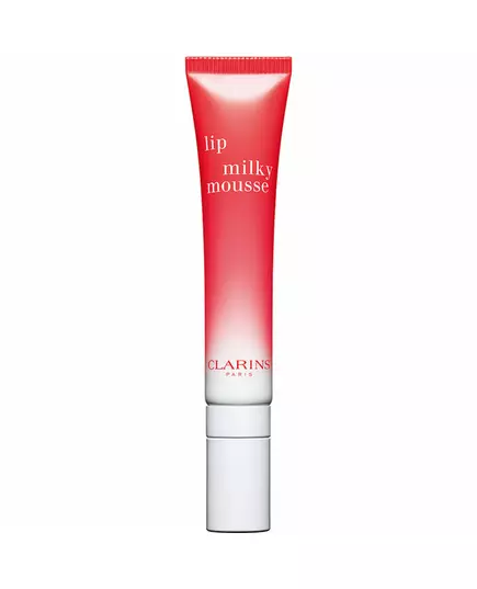 Clarins Lip Milky Mousse Satinfarbe Lippenbalsam 01 Milchige Erdbeere, 10 ml